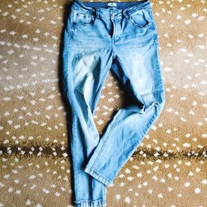 Kenzie cuffed hem skinny ankle jeans